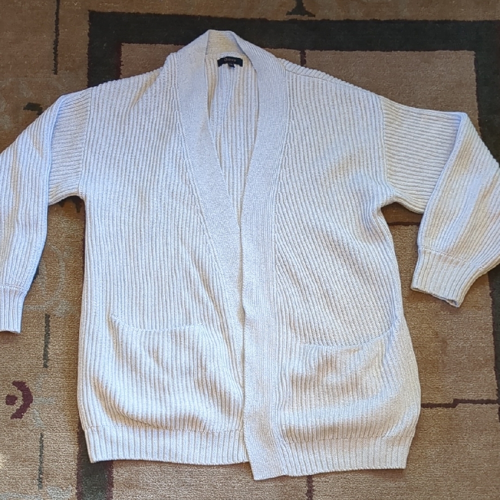 Quince Ivory Women's Open Cardigan